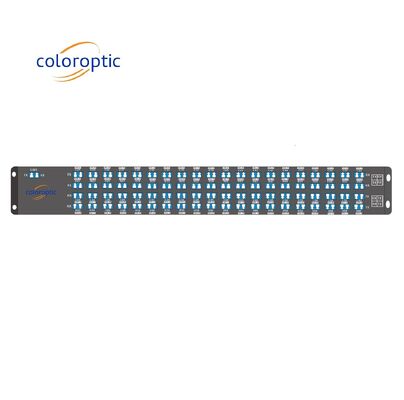 AAWG 96 채널 WDM 모델 듀얼 싱글 모드 파이버 50GHz DWDM WDM 시스템