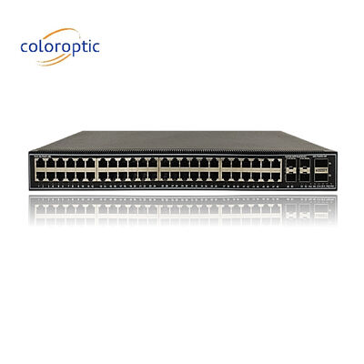 CE 계층 2 기업 네트워크 스위치 48*2.5GE, 4*10GE, 2*40GE 포트