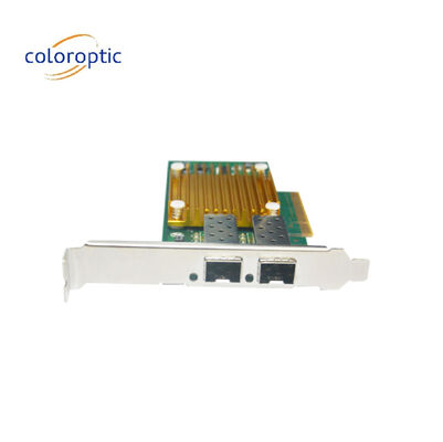 10G 듀얼 포트 인피니밴드 PCI 카드 광학 NIC PCI 익스프레스 3.0 PCI 기가비트 카드