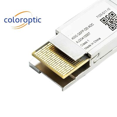 400G QSFP112 FR4 DUAL CDR와 함께 MPO-12를 통해 400Gbps 이더넷 애플리케이션