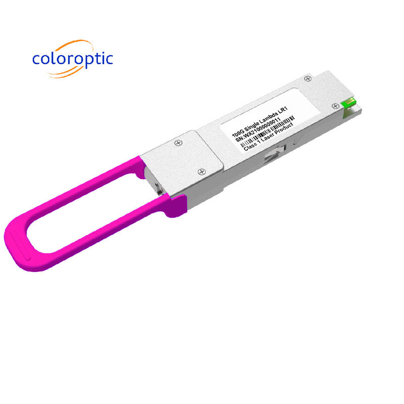 100G QSFP28 BiDi ER1 단일 섬유 SFP 광 모듈 트랜시버 SMF 전송