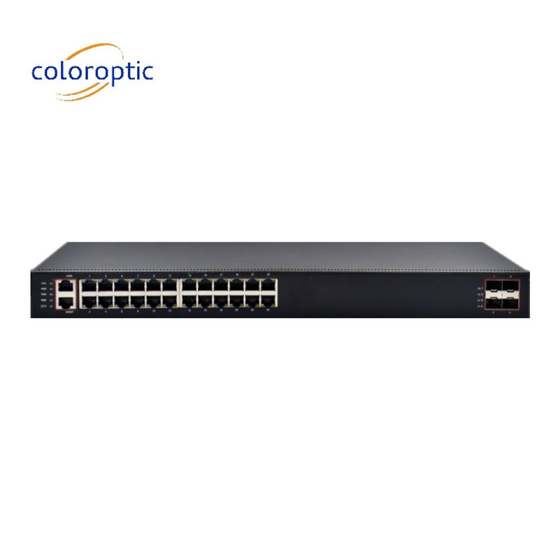 고성능 계층 3 코어 네트워크 스위치 24 포트 4*10G SFP+ 포트