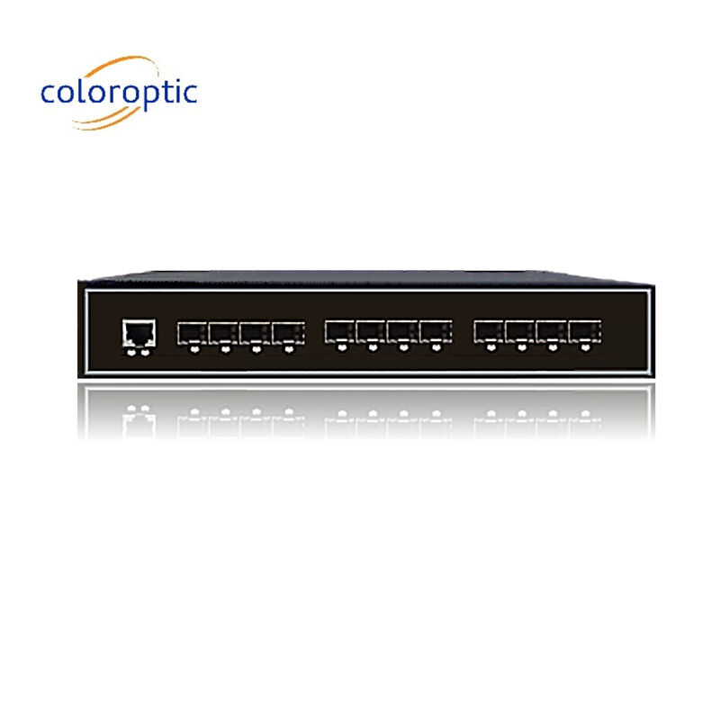 산업용 지능형 이더넷 스위치 8GE SFP 4 포트 10GE SFP+ 1 콘솔